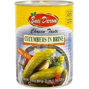 Bnei Darom Cucumbers in Brine (13-17) 560g