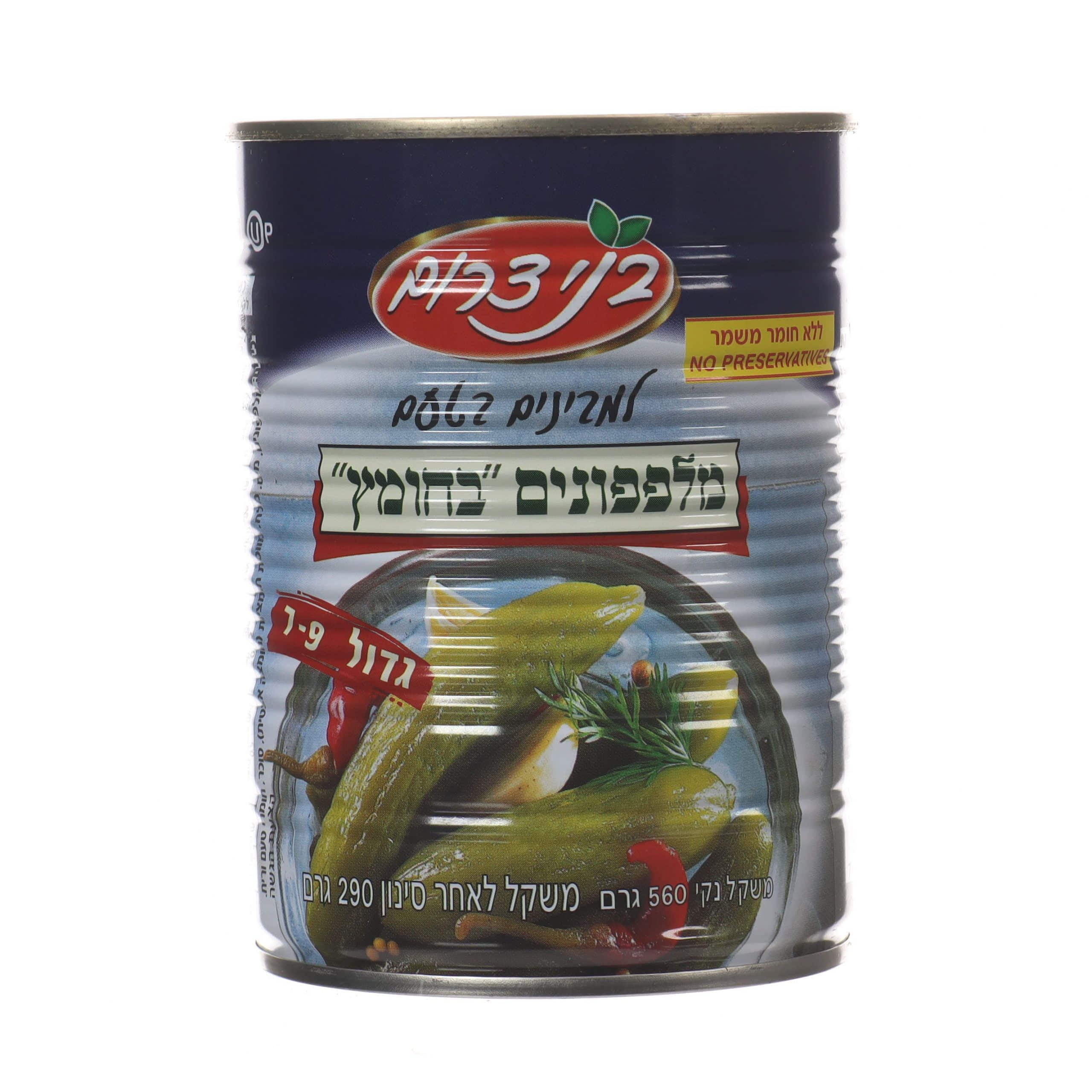 Bnei Darom Cucumbers In Vinegar (7-9) 560g