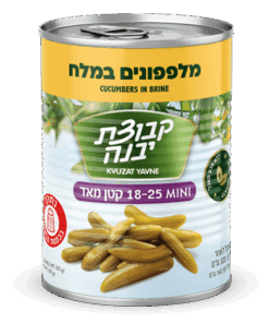 Kvuzat Yavne Cucumbers In Brine (18-25) 540g