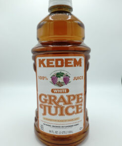 Kedem 100% Pure Grape Juice, White Grape 1.89L (64oz)