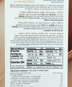 Alternative view of Schmerlings Rosemarie Chocolate Bar, Cappuccino 100g