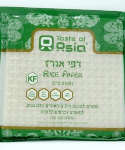 Taste of Asia Rice Paper 22cm, Square 300g
