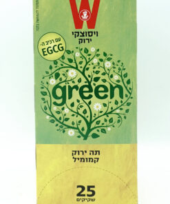 Wissotzky Green Tea, Chamomile 37.5g