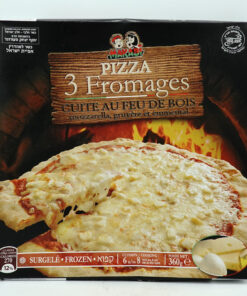 Makabi Frozen Pizza, 3 Cheese 360g