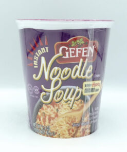 Gefen Instant Noodle Soup, Hearty Imitation Chicken Flavour 65g ( 2.3oz) (Parve)