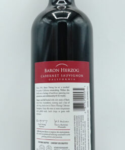 Alternative view of Baron Herzog 2017 Cabernet Sauvignon California