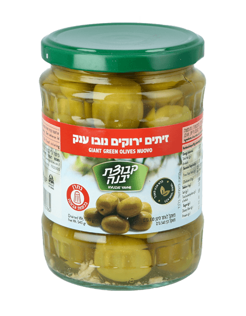 Kvuzat Yavne Nouveau Olives 540g