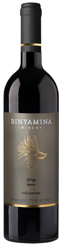 Binyamina Teva Merlot 2018 750ml