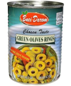 Bnei Darom Green Olive Rings 560g