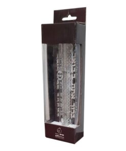 Alternative view of Art Judaica Plastic Mezuzah Case 12cm 3D Metal Paint