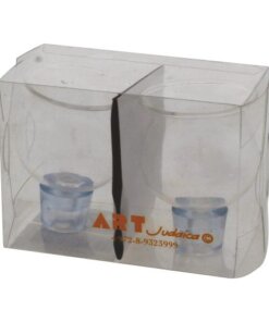 Alternative view of Art Judaica Pair Of Oil Cups