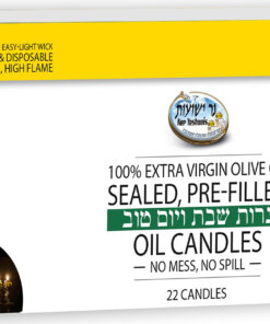 6 Hour Olive Oil Candles