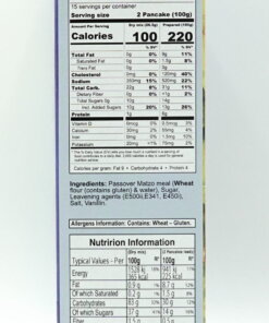 Alternative view of Jerusalem Matzos Pancake Mix 400g (KLP)