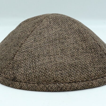 Art Judaica Mixed Colors Linen Kippah 19 Cm (24)