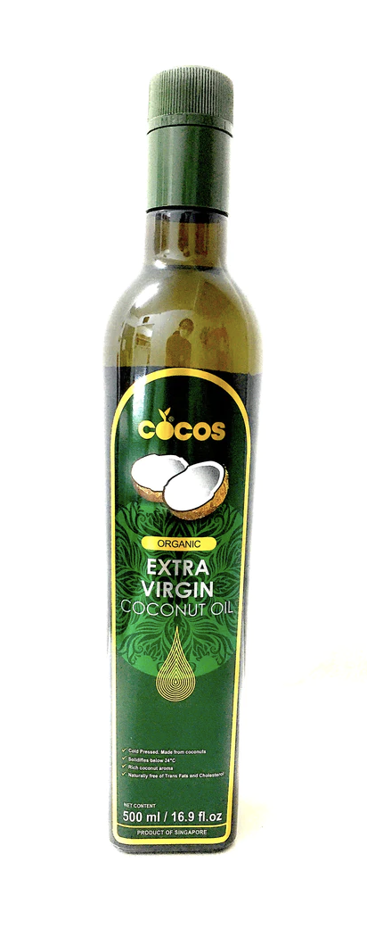 Cocos Organic Coconut Oil, Extra Virgin 500ml