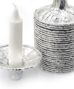 Art Judaica Foil Candle Holder