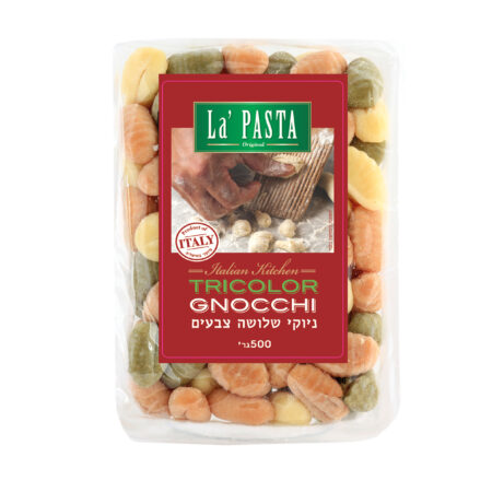 La Pasta Mini Gnocchi Tricolor 400g