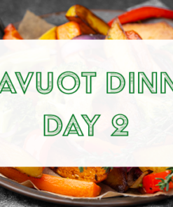 Shavuot - Shabbat dinner (22 May 2026) (Dine-in)