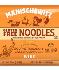 Manischewitz Egg Noodles, Wide 340g (12oz) (Gluten-Free)