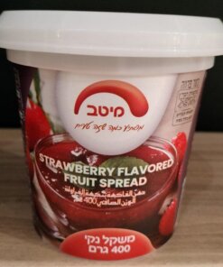 Strawberry flavored jam spread 400 gr Meitav