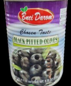 Bney Darom Pitted Black  Olives 560g
