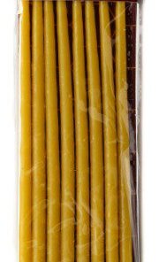 Shamashim Large Wax Candles 8-Pack 100gr
