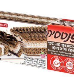 STRAUSS FANTASIA CHOC/VANILLA CAKE 1L