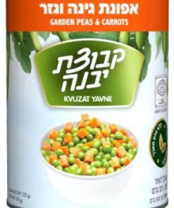 Kvuzat Yavne Garden Peas and Carrots in Can 550g