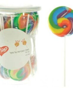 Pack of Colorful Fruit Flavored Lollipops Simha 500g