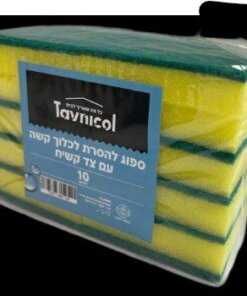 Sponge with a hard side  packed 10 100g
