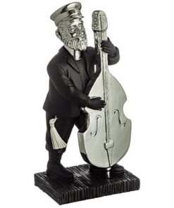 Art Judaica Polyresin Kleizmer Playing Cello 17 cm 250g