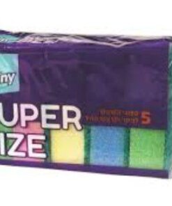 Sponge with a hard side Shiny