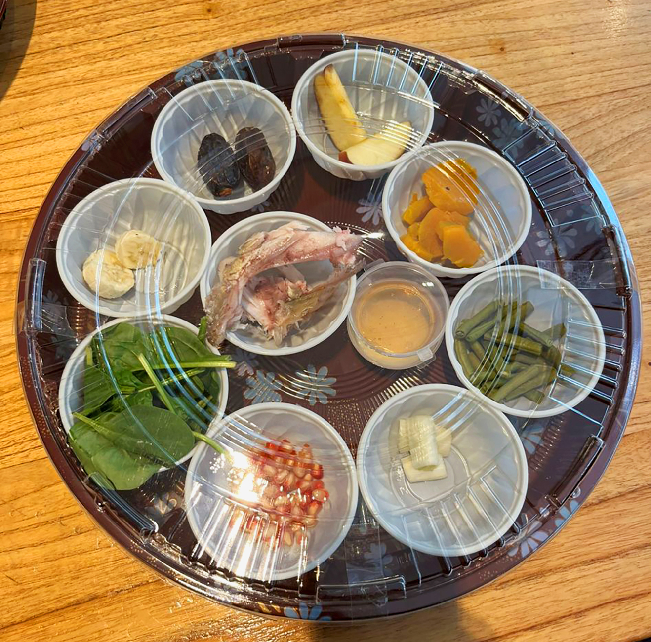Rosh Hashanah Blessing Platter 5787 (2026)