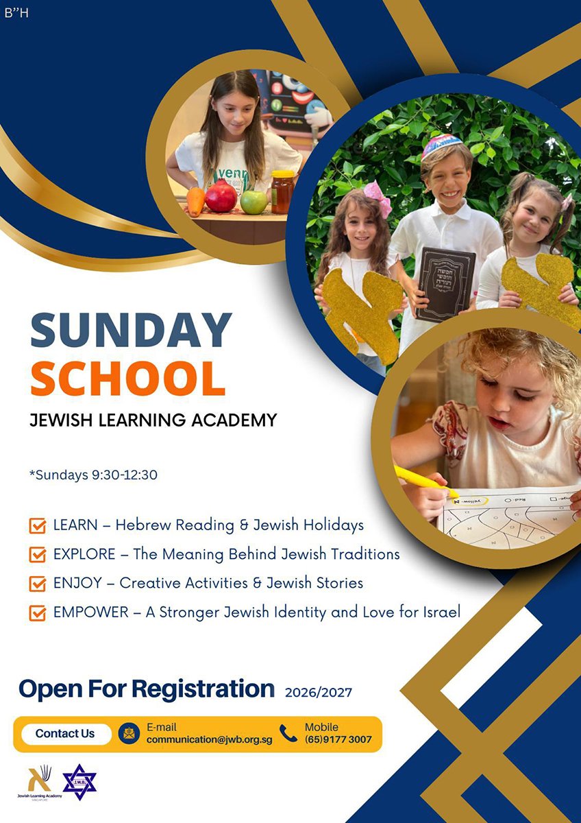 Sunday School 2026-2027